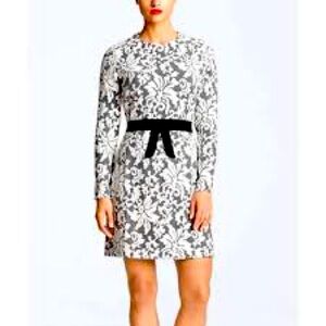 Draper James Gray & Willow embroidered bow Ellie dress